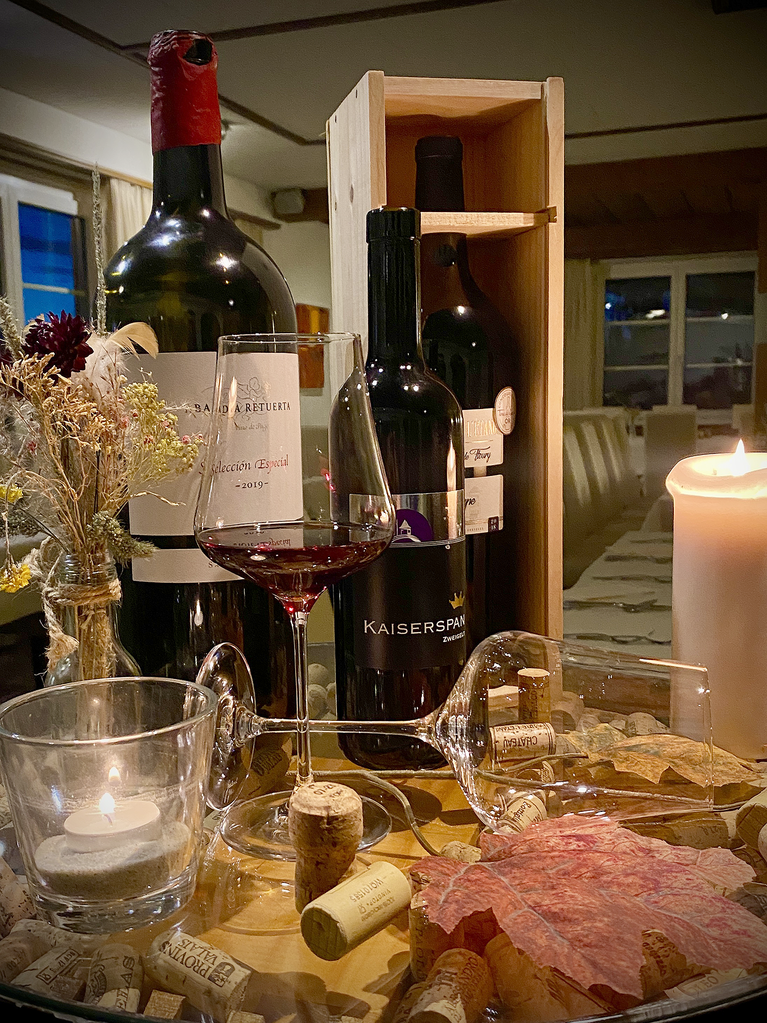 Speisekarte und Weinkarte Die Perle